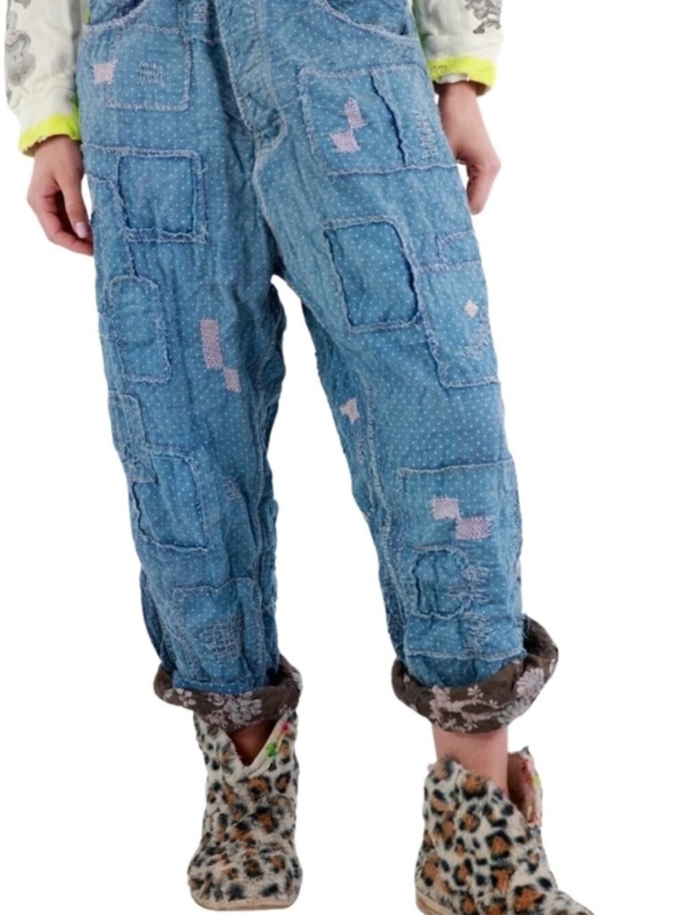 Magnolia Pearl Mini Dot Miner Pants - Picture 4 of 16